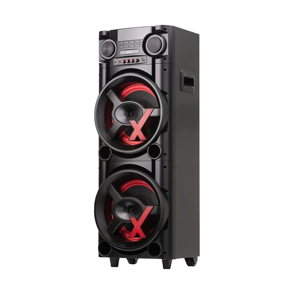 Caixa de Som Amplificada Ursoxprex 1300 NEW X, 1300W, Bluetooth, Bivolt Preta