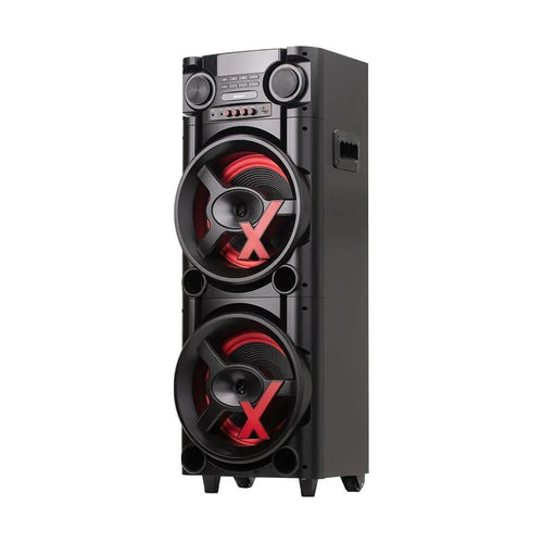 Caixa de Som Amplificada Ursoxprex 1300 NEW X, 1300W, Bluetooth, Bivolt Preta