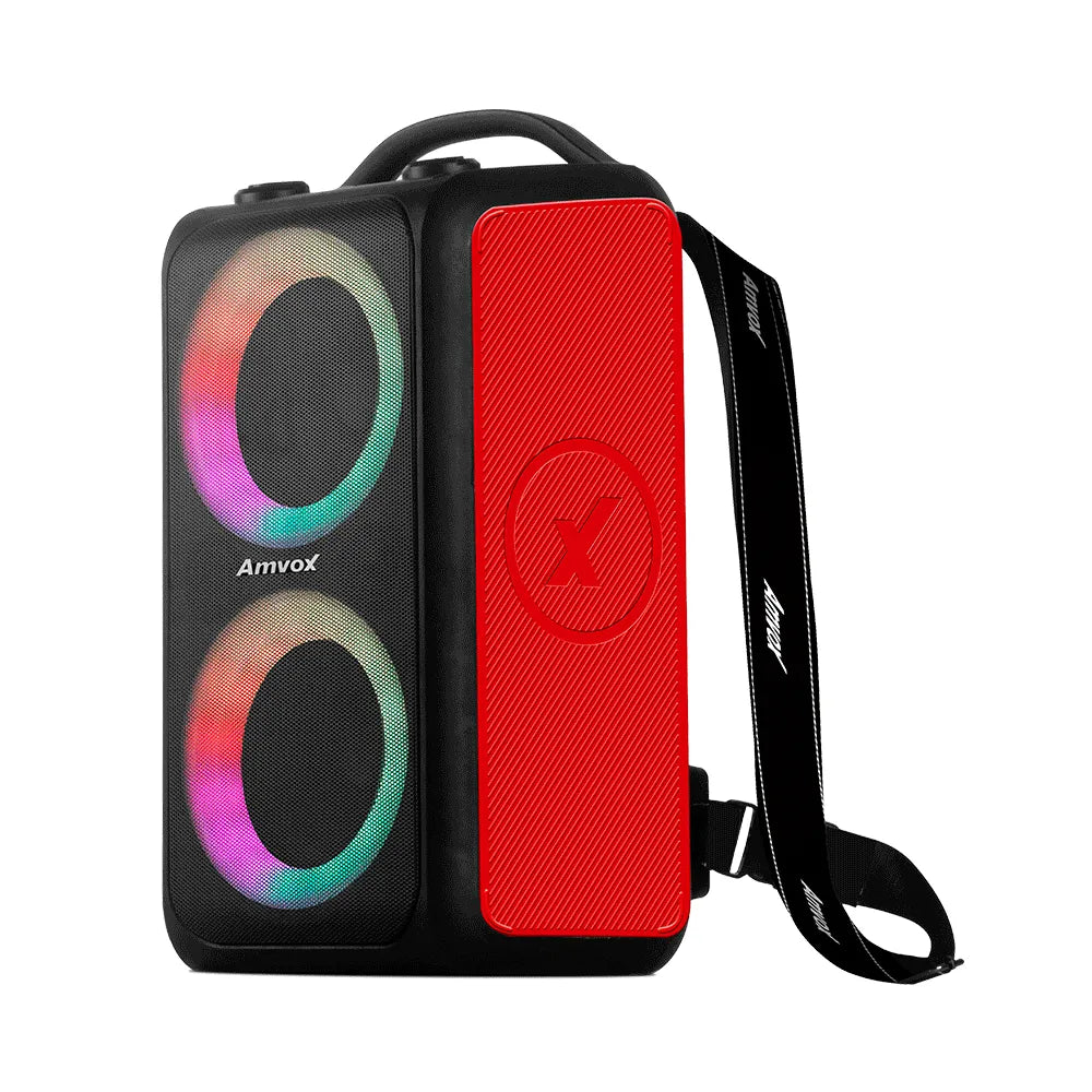 Caixa De Som URSOXPREX Aca 600, Led, Bluetooth Tws 600ws, Bivolt