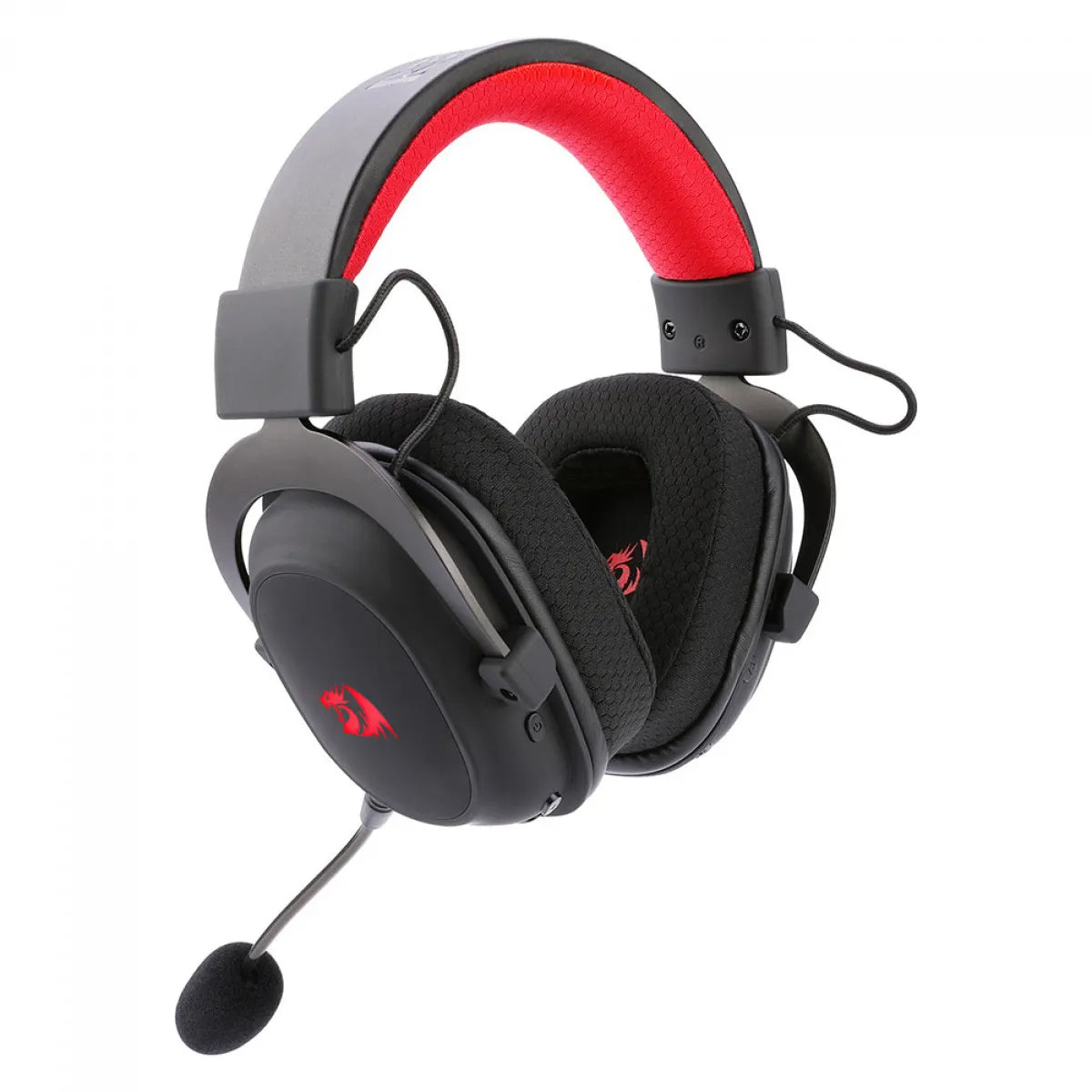 Headset Gamer Redragon Pro, Sem Fio, Bluetooth, Microfone Destacável, Surround 7.1, Preto - Ursoxprex