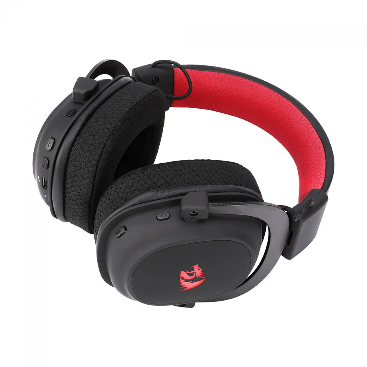 Headset Gamer Redragon Pro, Sem Fio, Bluetooth, Microfone Destacável, Surround 7.1, Preto - Ursoxprex