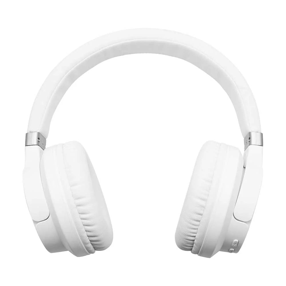 Fone de Ouvido Bluetooth Branco com Prata - Elite Headphone Ursoxprex