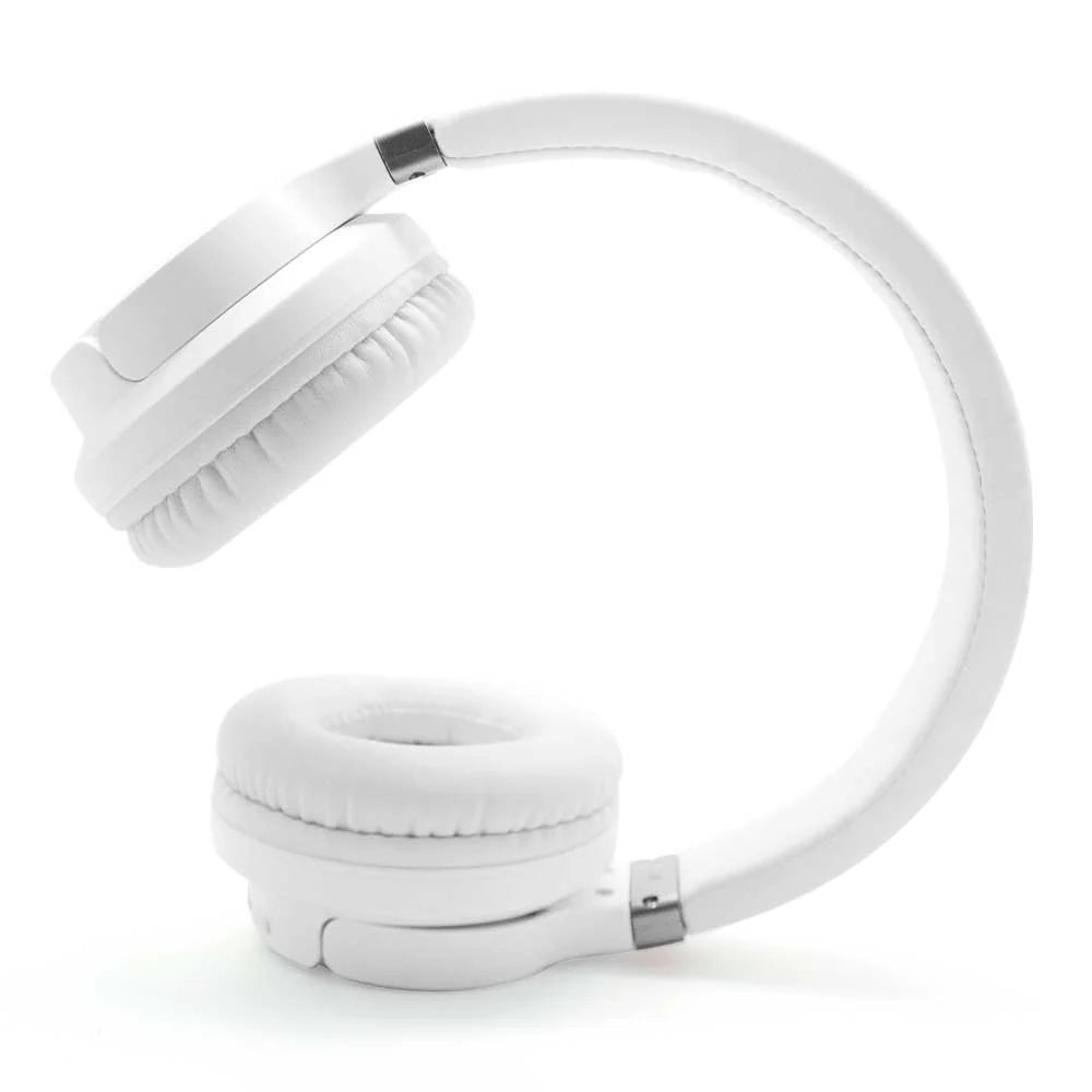 Fone de Ouvido Bluetooth Branco com Prata - Elite Headphone Ursoxprex