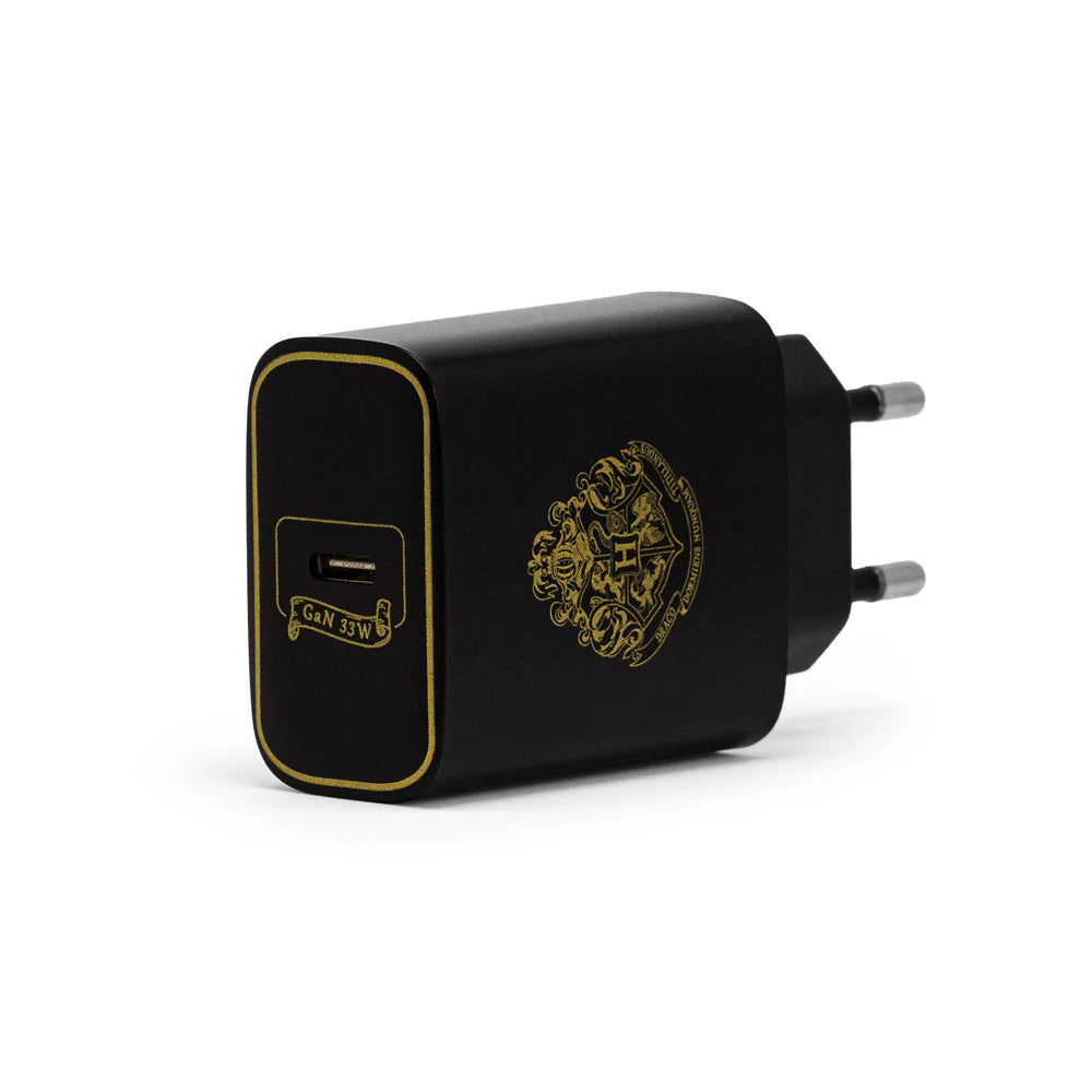 Kit de Carregamento + Estojo USB-C 33W Preto - Hogwarts Harry Potter Ursoxprex